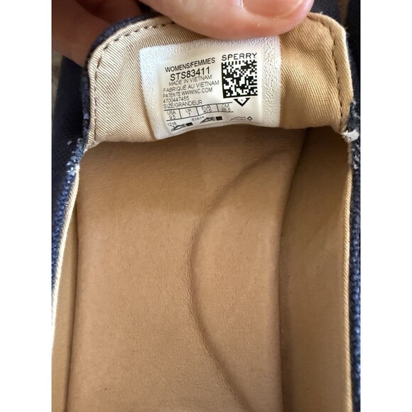 Sperry Top-Sider Women anchor Loafer Size 9.5 navy blue - Picture 15 of 15